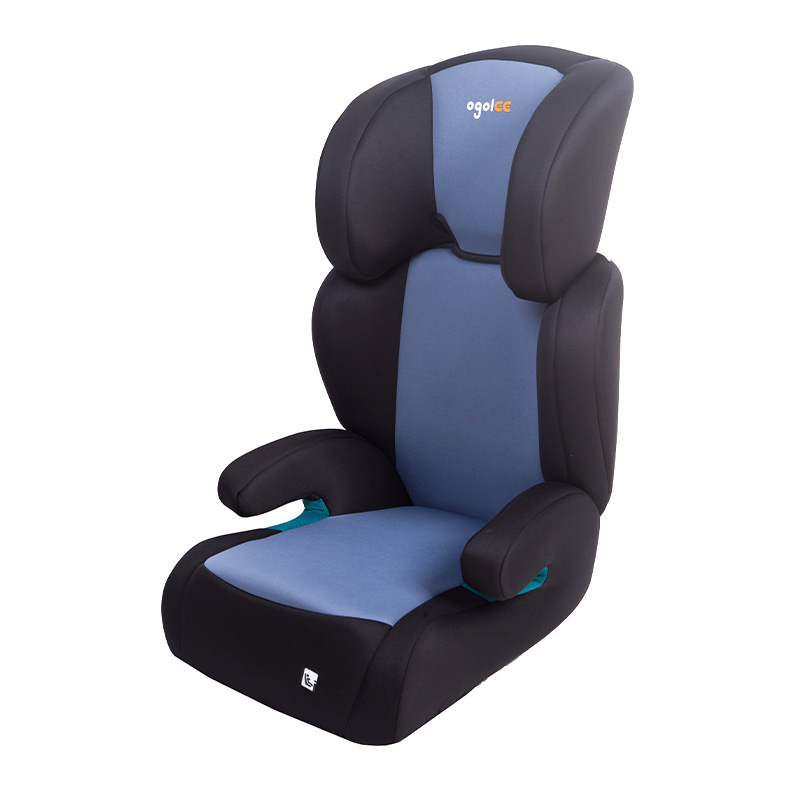 OG301BL China Factory ECE R129 I-Size Booster Car Seat til 100-150 cm 6-12 år gammelt barn