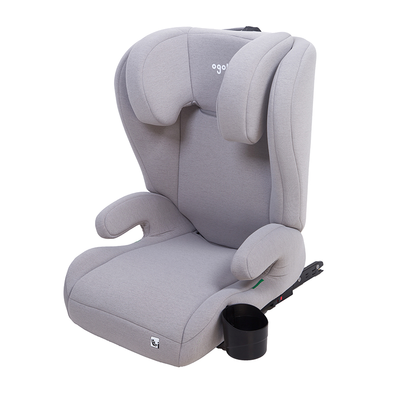 OG303B Isize 100-150 cm ECE R129 Cupholder Child Booster Seat Car Group 2 3 Bilsæde Baby Safety Baby Booster Car Seat til småbarn