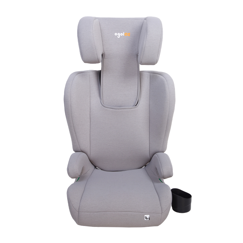 OG303B Isize 100-150 cm ECE R129 Cupholder Child Booster Seat Car Group 2 3 Bilsæde Baby Safety Baby Booster Car Seat til småbarn
