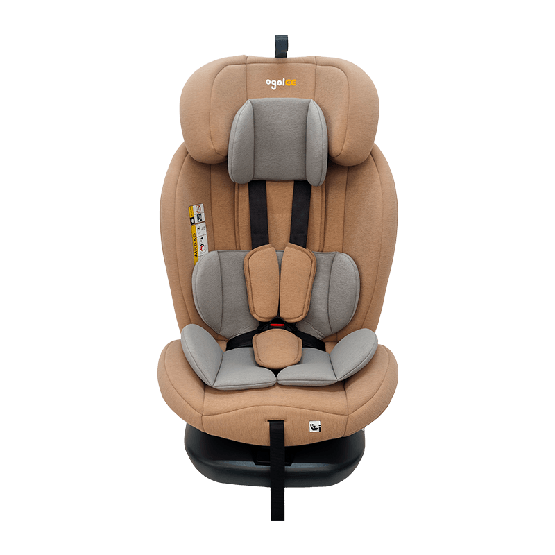 OG801A ECE R129 Isize Baby Bilsæde 40-150 cm ISOFIX Børnesikkerhed sæder 360 graders roter stor hvile for børn