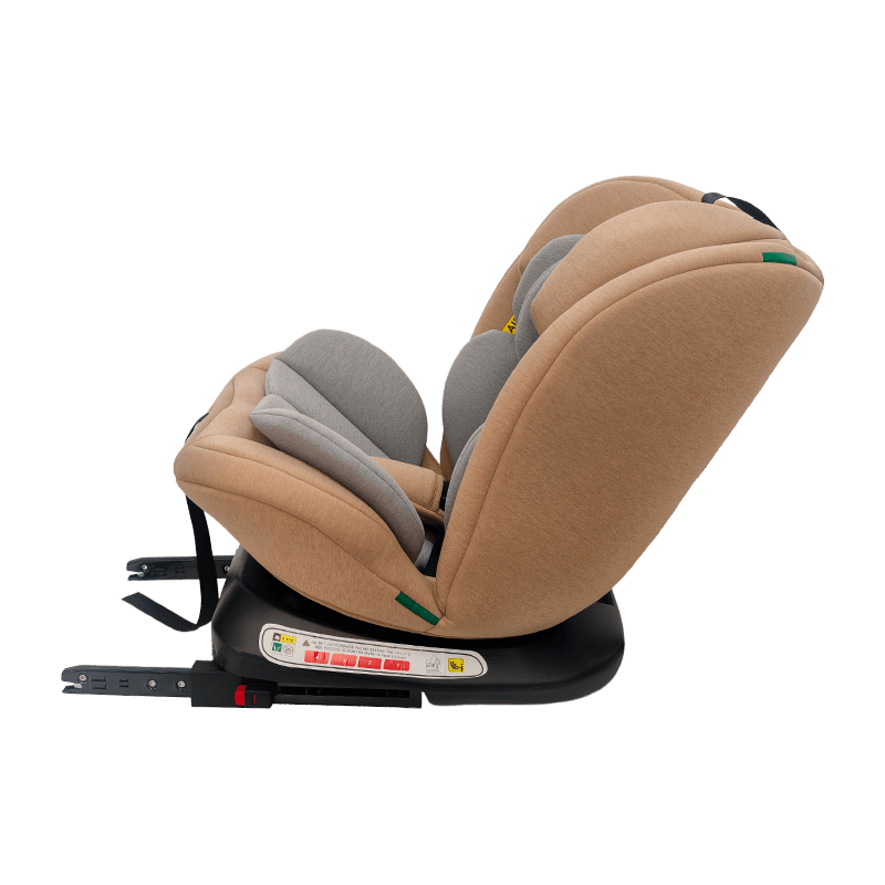 OG801A ECE R129 Isize Baby Bilsæde 40-150 cm ISOFIX Børnesikkerhed sæder 360 graders roter stor hvile for børn
