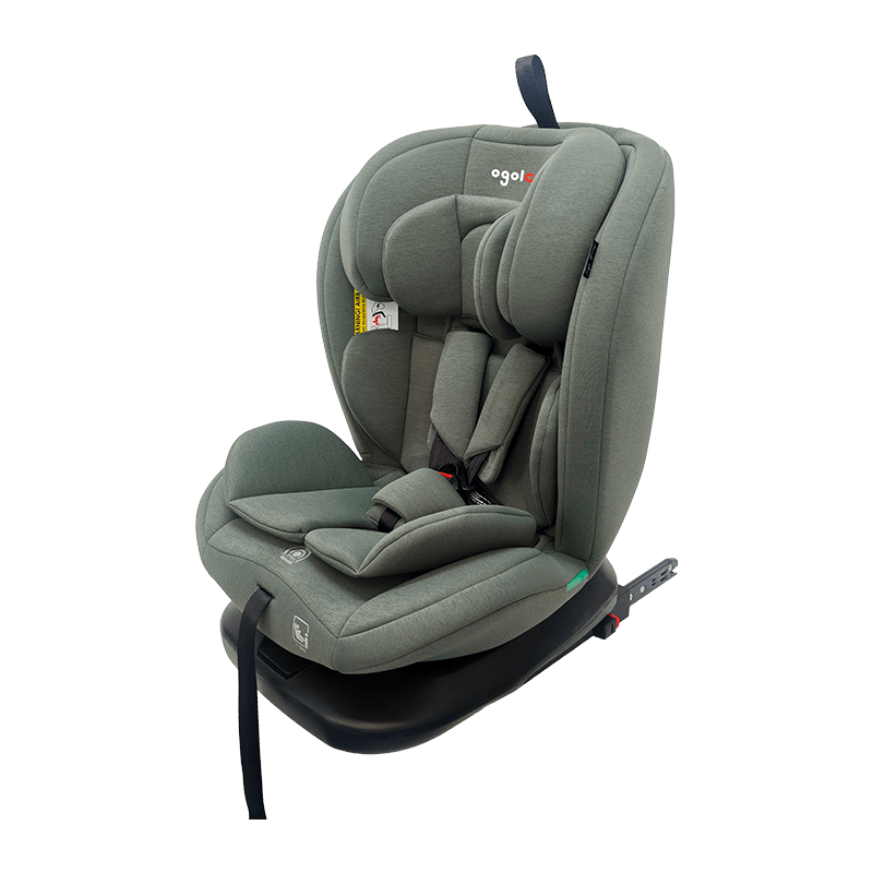 OG801A ECE R129 Isize Baby Bilsæde 40-150 cm ISOFIX Børnesikkerhed sæder 360 graders roter stor hvile for børn