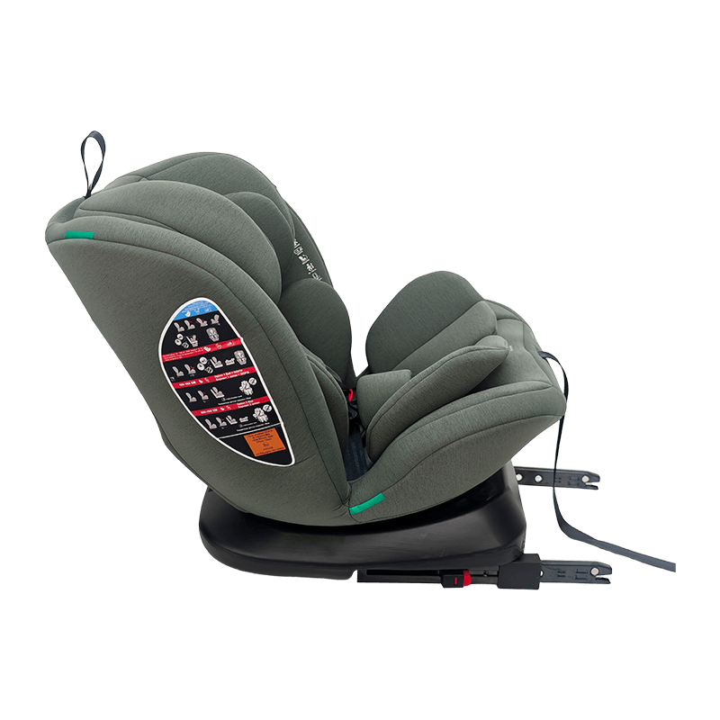 OG801A ECE R129 Isize Baby Bilsæde 40-150 cm ISOFIX Børnesikkerhed sæder 360 graders roter stor hvile for børn