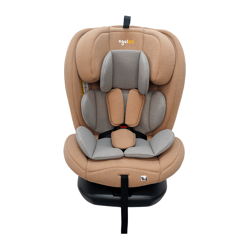 OG801A ECE R129 Isize Baby Bilsæde 40-150 cm ISOFIX Børnesikkerhed sæder 360 graders roter stor hvile for børn
