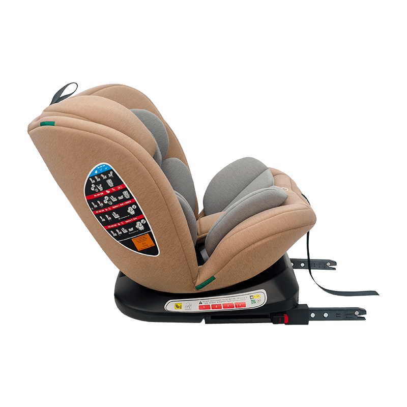 OG801A ECE R129 Isize Baby Bilsæde 40-150 cm ISOFIX Børnesikkerhed sæder 360 graders roter stor hvile for børn