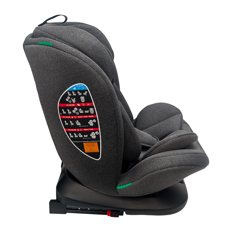 OG801A ECE R129 til 40-150 cm konvertible baby gruppe 0 1 2 3 bilsæde tilbageholdenhed med isofix