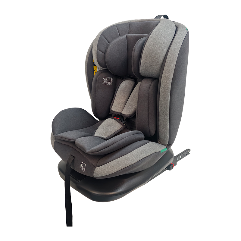 OG801A ECE R129 Isize Baby Car Seat, 360 Rotation, med andet caftwork