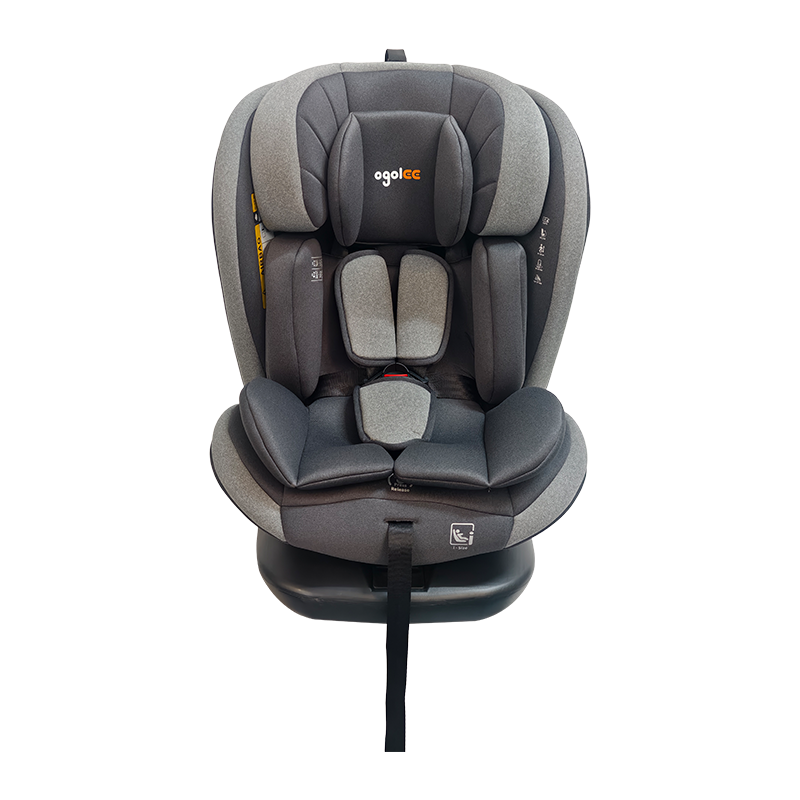 OG801A ECE R129 Isize Baby Car Seat, 360 Rotation, med andet caftwork