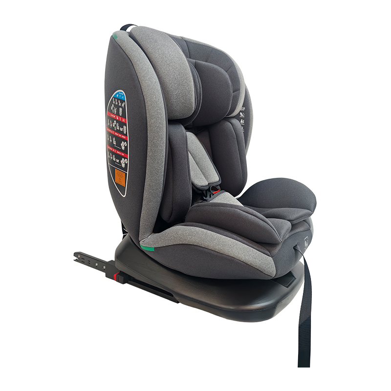 OG801A ECE R129 Isize Baby Car Seat, 360 Rotation, med andet caftwork